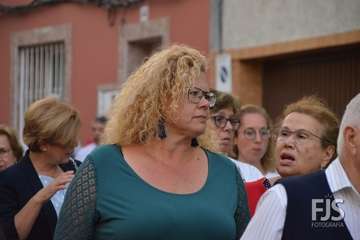 Procesión religiosa por las calles de El Ejido (Foto Francisco Javier Santana)